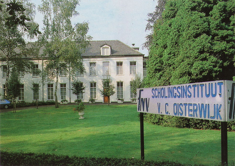 FNV Scholingsinstituut in het gebouw, 80er jaren.