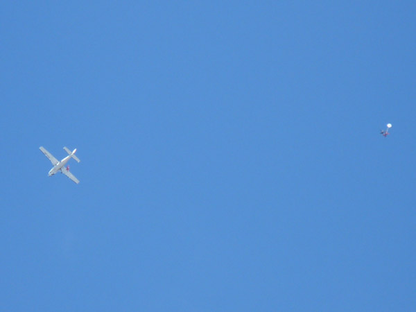 Parachute springen op Paracentrum Texel