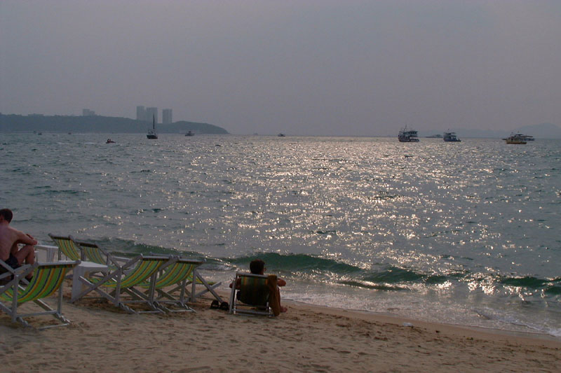 Zonsondergang in Pattaya